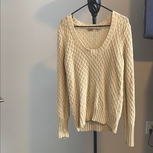 Tan/cream sweater